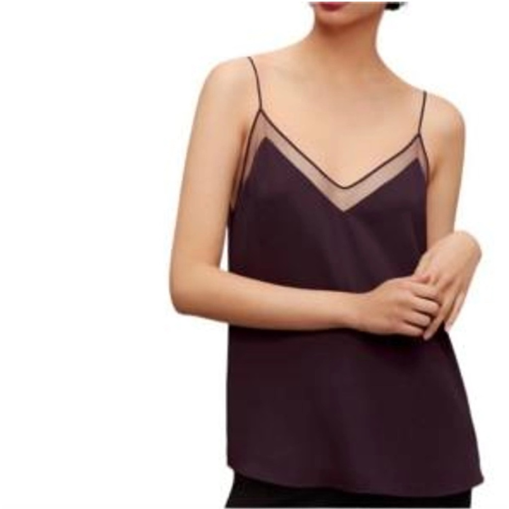 Babaton Galen Purple Camisole Size Small